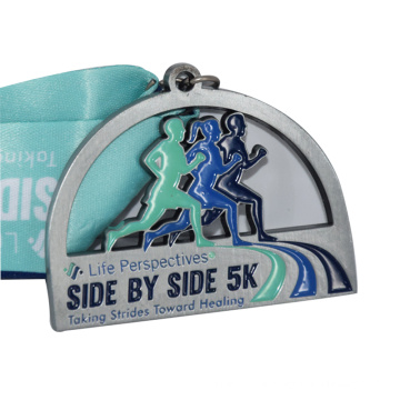 Custom 3D running sports medal hollow metal medal event medal quality supplier